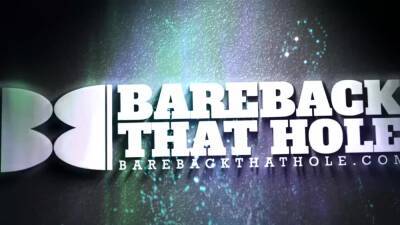 BAREBACKTHATHOLE Gay Sherman Maus Barebacked By Drew Dixon - nvdvid.com